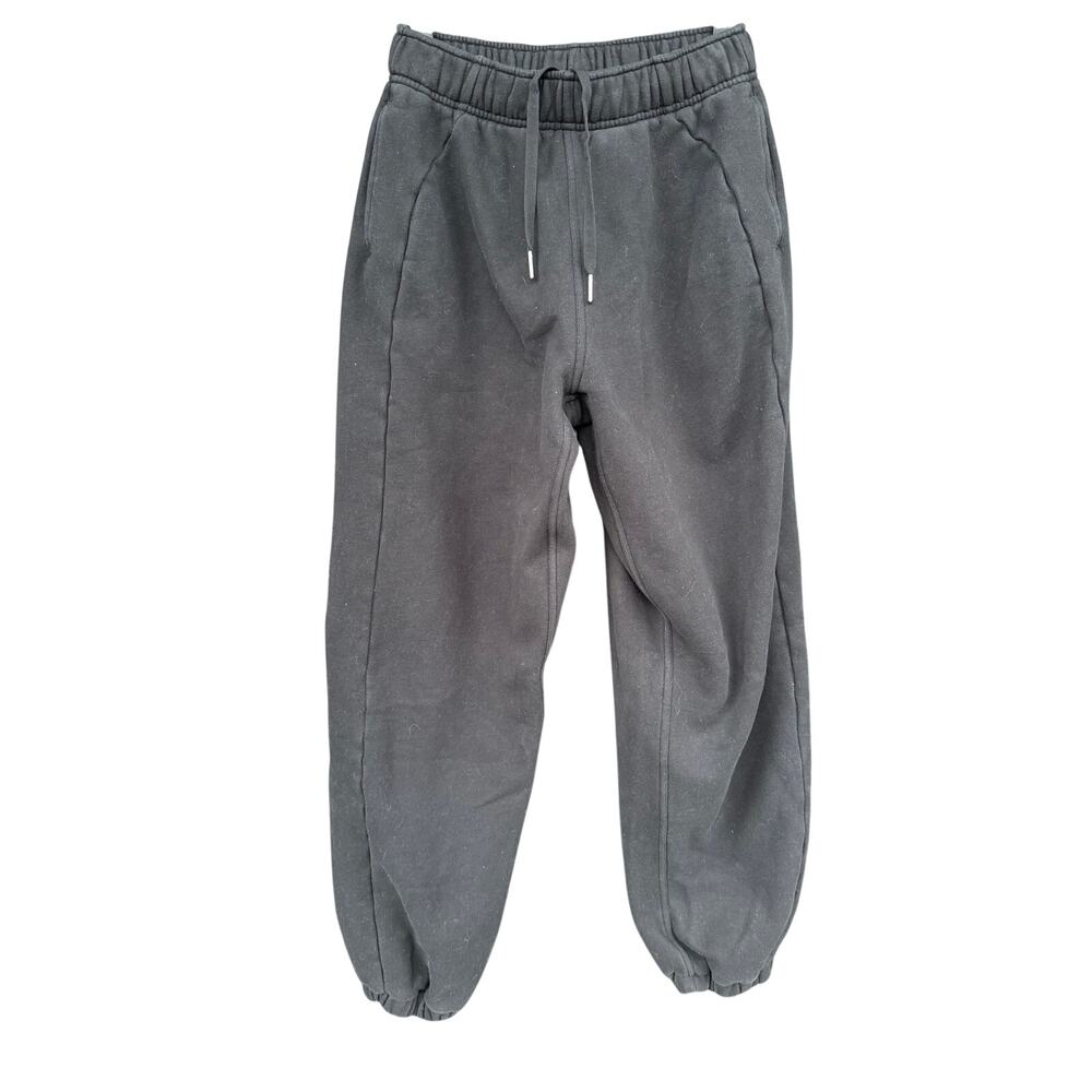 Lululemon Scuba High Rise Oversized Jogger Black XXS